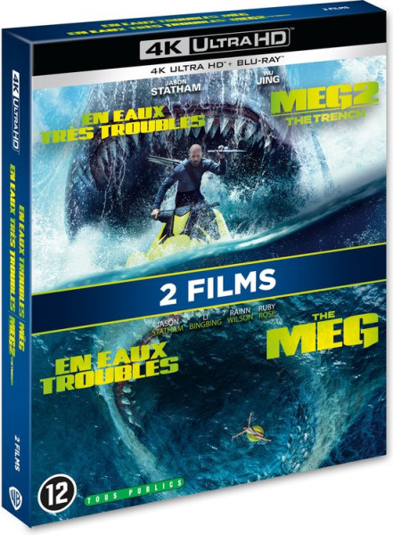 The Meg 1 - 2 (4K Ultra HD Blu-ray)