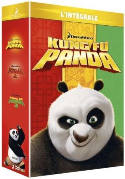 KUNG FU PANDA 1-3 COFFRET (F) Import Niet Nederlands Ondertiteld