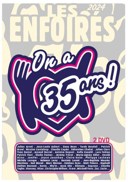 - Les Enfoirés 2024, On a 35 ans ! (DVD)