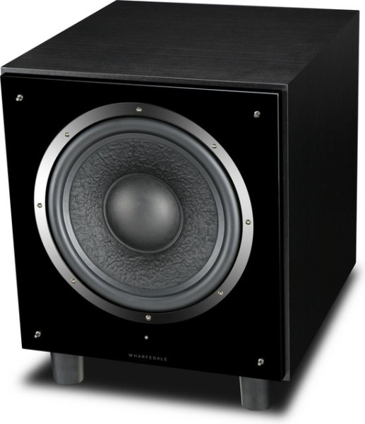 Wharfedale SW-12 – Subwoofer – Diepe bas – Ingebouwde versterker - Zwart