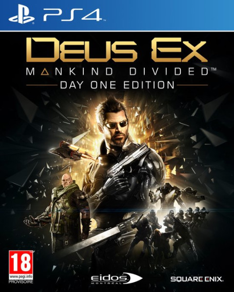 Deus Ex Mankind Divided Day One Edition - PS4