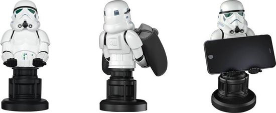 Cable Guy - Stormtrooper telefoonhouder - game controller stand met usb oplaadkabel 8 inch