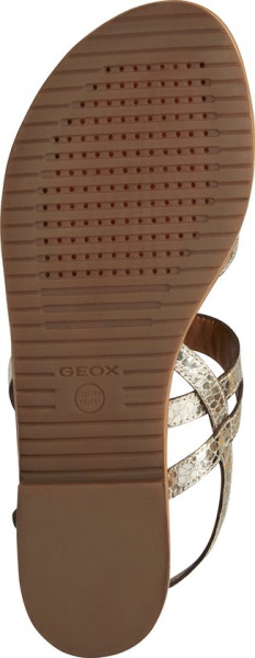 GEOX - Maat 39 - D SOZY S vrouwen Sandalen - goud