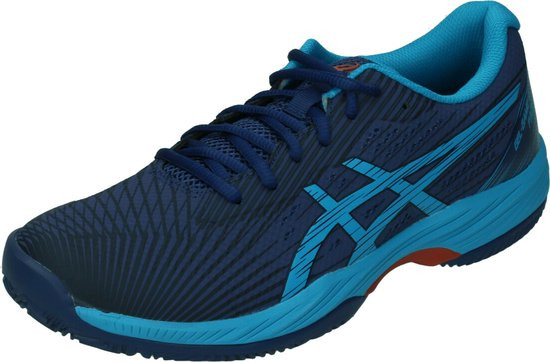 Asics Gel-game 9 Padel - maat 44.5- Navy Blue Light Blue