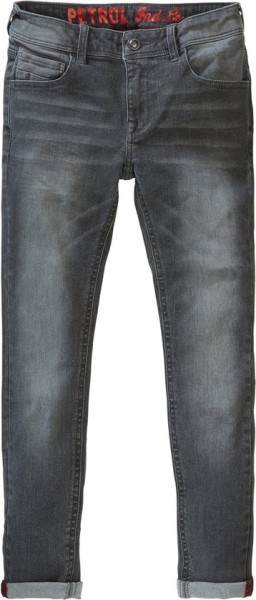 Petrol Industries - Maat 176 - Jongens Nolan Narrow Fit Jeans - Grijs