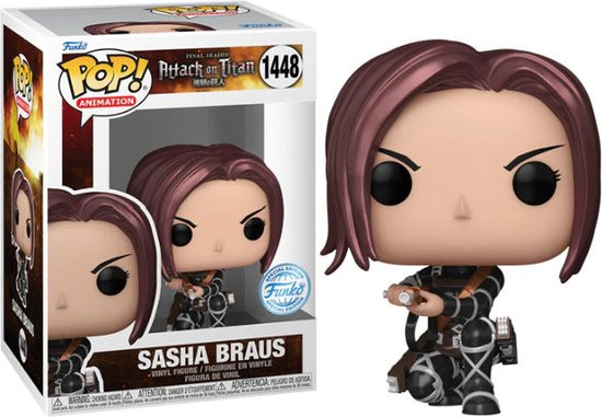 Funko Pop #1448 Attack on Titan - Sasha Braus Metallic