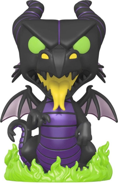 Funko Pop #1106 Disney Villains Super Sized Jumbo - Malificent as Dragon Glow in the Dark Special Ed