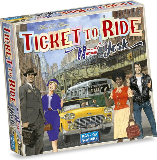 Days of Wonder - Ticket to Ride New York - Stedeneditie - Bordspel