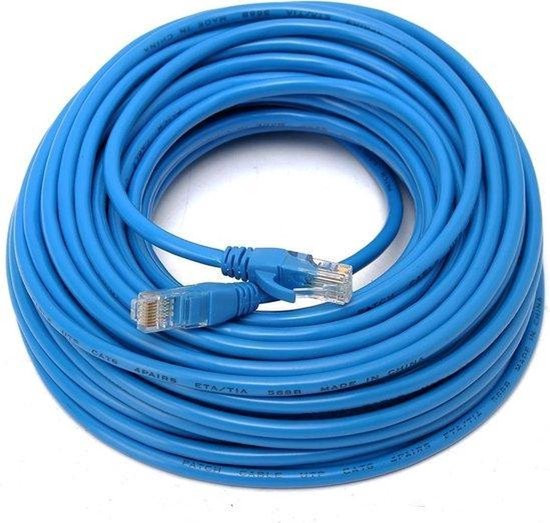 Internetkabel 50 meter - CAT6 UTP Ethernet kabel RJ45 - Patchkabel LAN Cable Netwerkkabel