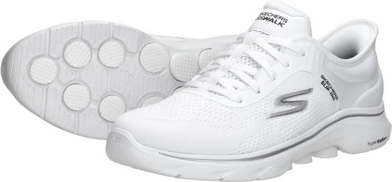 Skechers Go Walk 7 - maat 38 - Valin Dames Instappers - Wit