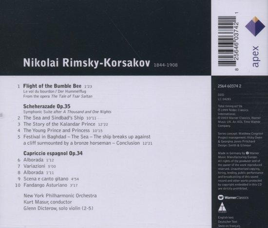 Apex - Rimsky K./Scheheraza - CD