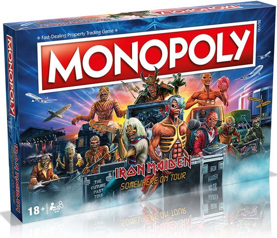 Winning Moves Monopoly - Bordspel - Iron Maiden - Engels