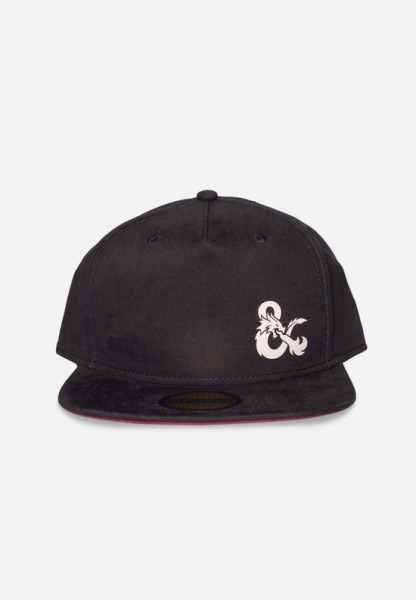 Dungeons And Dragons Snapback Pet Logo Zwart - Cap