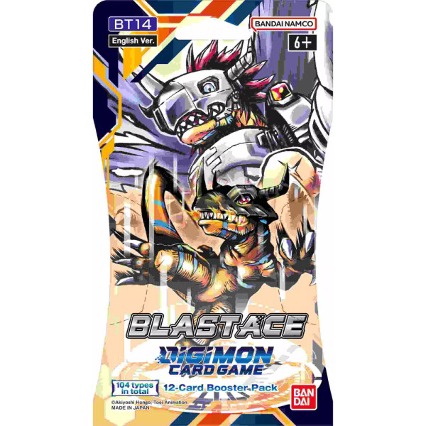 Digimon TCG - Blast Ace Sleeved Booster