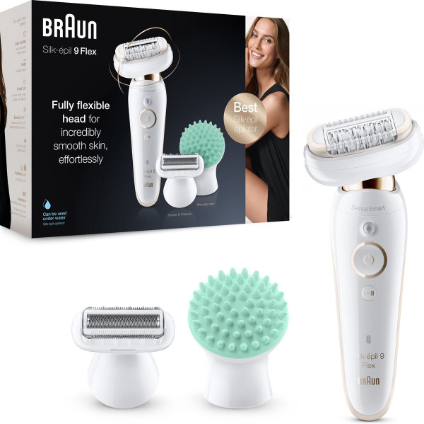 Braun Silk-épil 9 Flex 9-020 Wit/Goud - Epilator