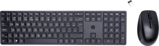 HP 650 - Draadloos Toetsenbord en Muis Combinatie - Qwerty - Zwart