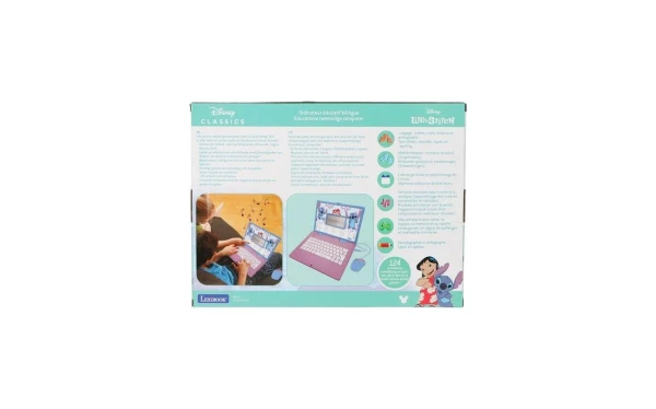 Disney Stitch tweetalige laptop met 124 activiteiten