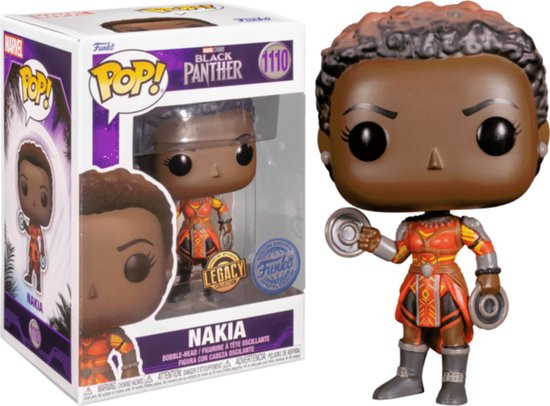 Funko Pop! # 1110 Black Panther - Nakia - Legacy Collection Exclusive