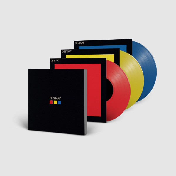 De Staat - Red, Yellow, Blue (3 10" LP) (Limited Edition)