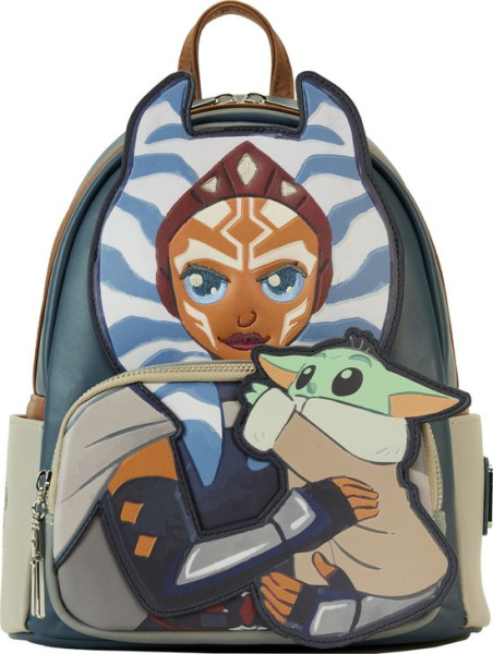 Loungefly: Star Wars - Mandalorian - Ahsoka Holding Grogu Mini Backpack