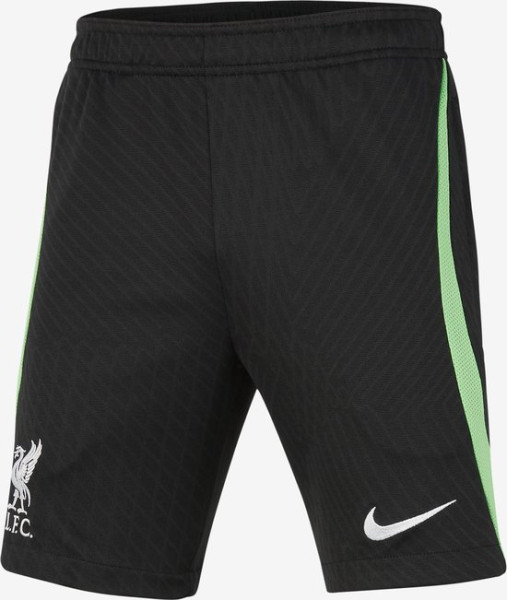 Liverpool FC Strike Nike Maat 158/170 Dri-FIT Voetbalbroek Kids Black Poison Green