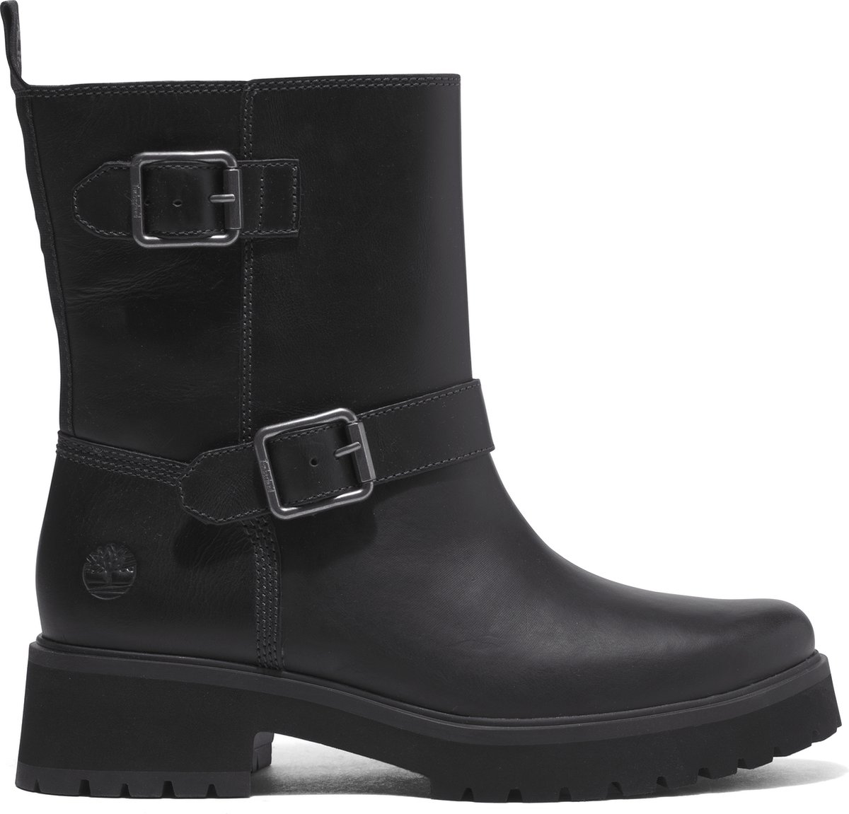 Timberland Maat 38 Carnaby Cool Biker Boot Dames Laarzen Jet Black DGM Outlet