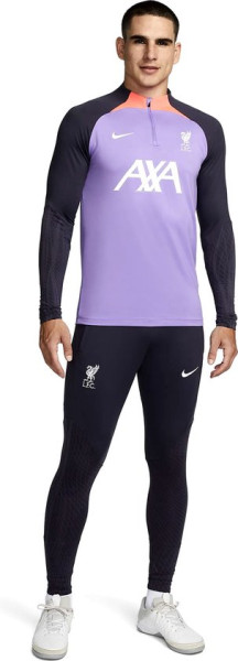 NIKE - maat S - lfc m nk df strk pant kp 3r - Grijs-Multicolour