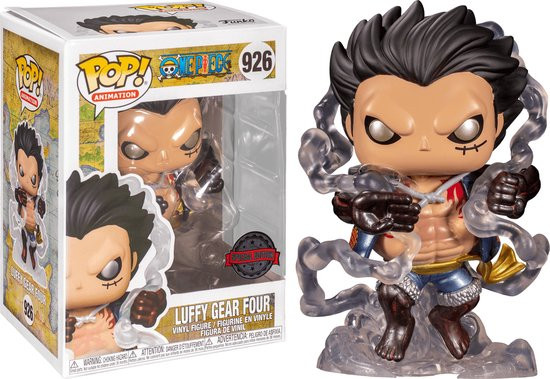 Funko Pop #926 One Piece - Luffy Gear 4 Metallic US Exclusive Vinyl