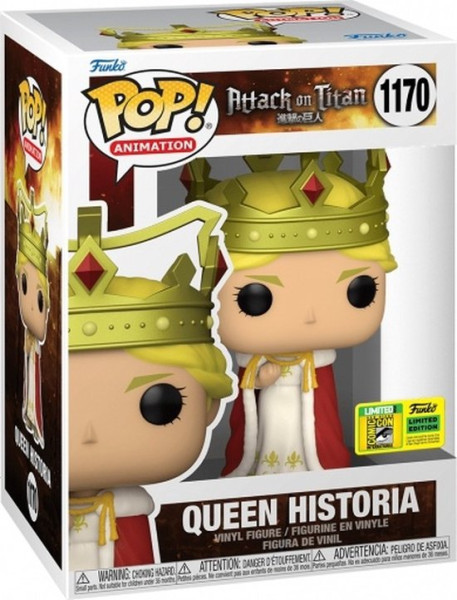 Funko Pop #1170 Funko Pop! Animation: Attack on Titan - Queen Historia Summer Convention Exclusive