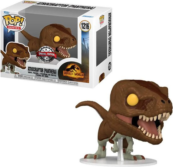 Funko Pop #1216 Jurassic World 3: Dominion - Atrociraptor Panthera Exclusive