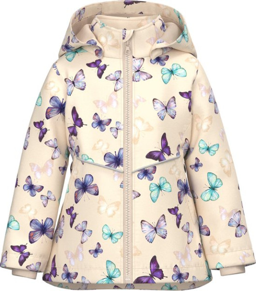 NAME IT - Maat 86 - NMFMAXI JACKET SOFT BUTTERFLY Meisjes Jas