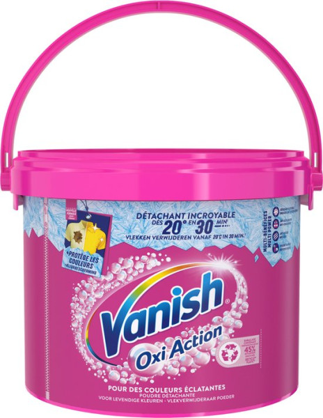 Vanish Oxi Action Wasbooster Poeder - Vlekverwijderaar voor Gekleurde Was - 2,7 kg