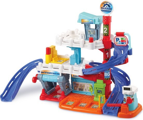 VTech Toet Toet Auto’s Pro Series Garage – Interactief Speelgoed – Met Licht- en Geluidseffecten – 1