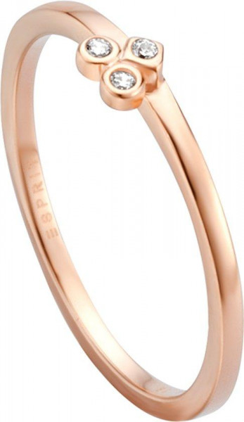 Esprit ESRG005314 Play - ring - Zilver roségoudverguld - Rosékleurig - Ringmaat: 17.00 mm / maat 53