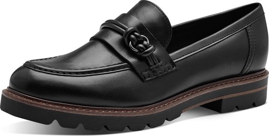 Marco tozzi  Maat 40 - MT Vegan, MT Soft Lining Dames Loafers - BLACK