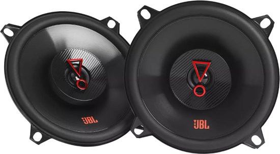 JBL Stage3 527F - Autospeakers - 5.25” Inch (130 mm) - 2-Weg Coaxiaal - 200 Watt- 2 Stuks - Zonder G