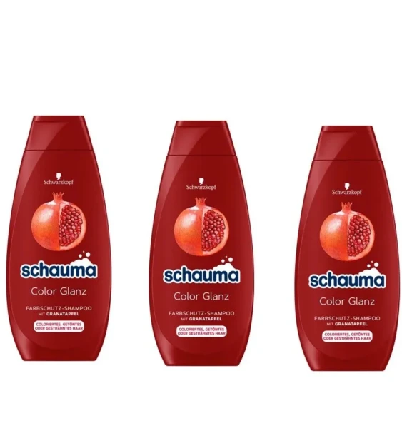 Schauma Color Glanz Shampoo Unisex 400ml - 5 stuks