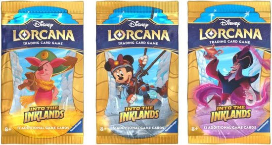 Disney Lorcana: Into The Inklands Sleeved Booster