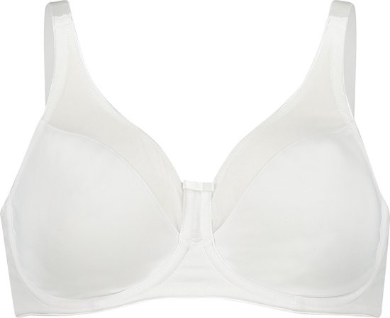 Hunkemöller - Maat D90 - Niet-voorgevormde BH Nina Minimizer full cup - wit