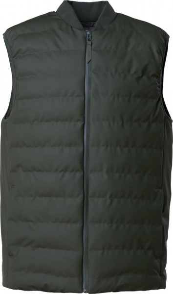 Rains Trekker Vest 1520 Regenjas Unisex - Groen - Maat XS