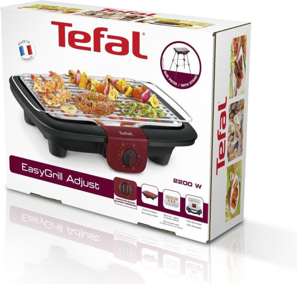 Tefal EasyGrill Elektrische Tafelbarbecue - 35x42 cm - 2300W