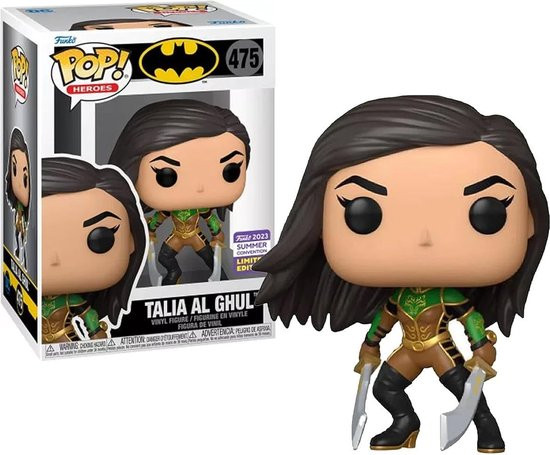 Funko Pop #475 Funko Pop! DC Comics Batman Talia al Ghul SDCC 2023 Convention Exclusive