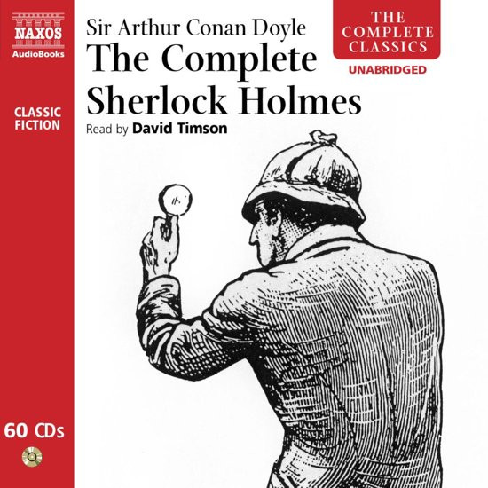 David Timson - The Complete Sherlock Holmes - 60 CD Box.(nieuw in sealing, )