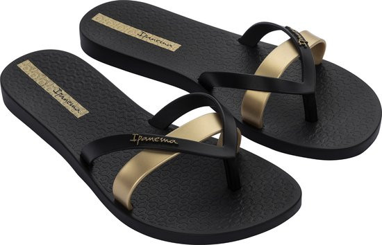 Ipanema Kirei -maat 40- Slippers Dames - Black/Gold