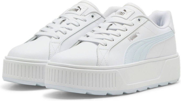 PUMA Karmen L - maat 39 - Dames Sneakers - PUMA White-Dewdrop-PUMA Silver