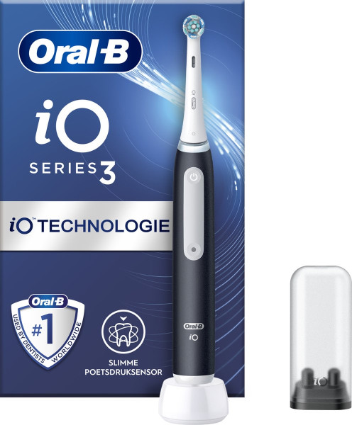 Oral-B iO 3N - Zwarte - Elektrische Tandenborstel