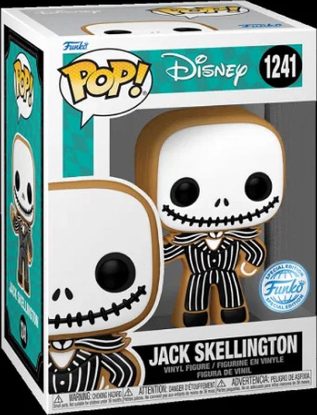 Funko Pop #1241 Disney: The Nightmare Before Christmas - Gingerbread Jack Skellington Special Editio