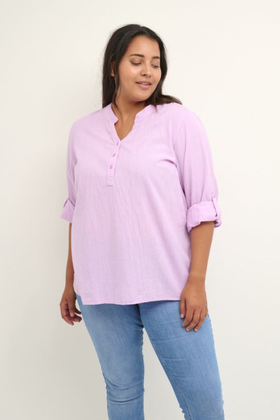 Kaffe - Maat 50 - Curve KCmayi Blouse Dames Blouse