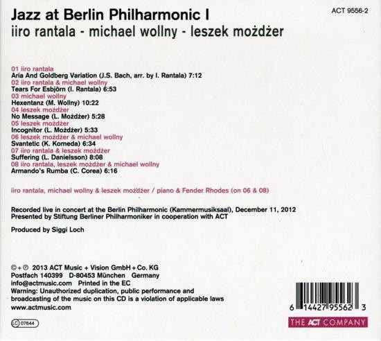 Rantala - Jazz At Berlin Philharmonic I - CD