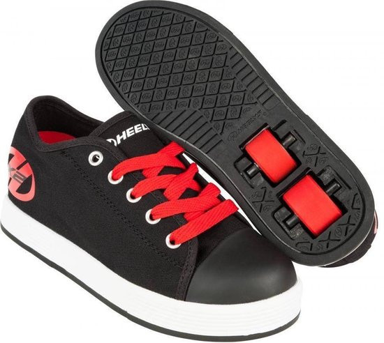 Heelys Fresh X2 Sneakers Junior Sportschoenen - Maat 35 - Unisex - zwart/rood